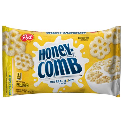 Post Honeycomb® cereal, Made with Real Honey, Kosher, 35.5 Ounce – 1 count – Walmart Inventory ...