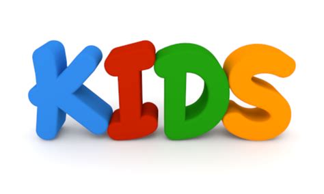 Kids | 3D Letters | Free Images | Kids items, Happy kids, Kids icon