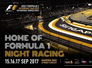 FORMULA 1 SINGAPORE AIRLINES SINGAPORE GRAND PRIX Tickets | Motorsports ...