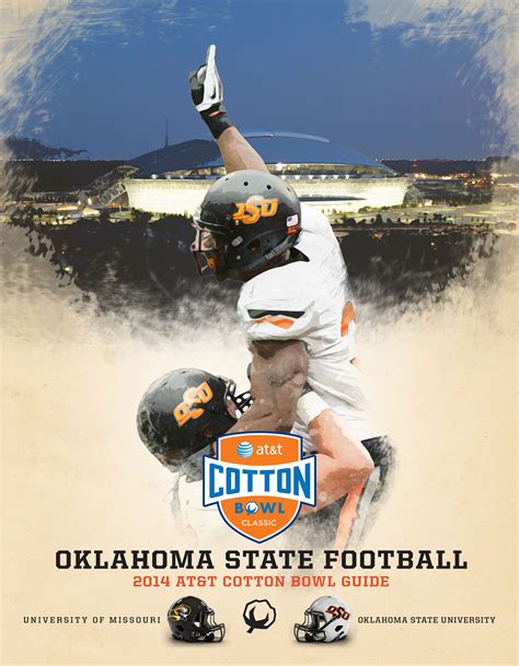 2014 Oklahoma State AT&T Cotton Bowl Classic Guide on Behance