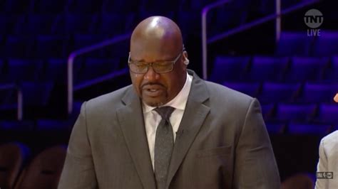 Shaquille O'Neal Breaks Down Crying After Kobe Bryant's Death