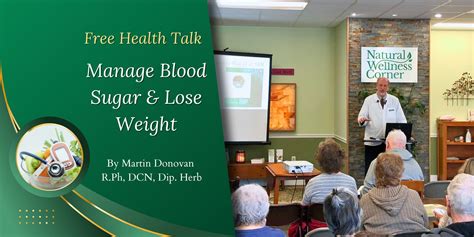 Sep 9 | Free Talk: Manage Blood Sugar & Lose Weight | Concord, NH Patch