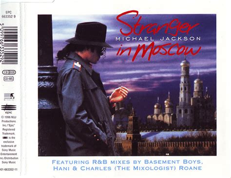 Michael Jackson - Stranger In Moscow (1996, CD3, CD) | Discogs