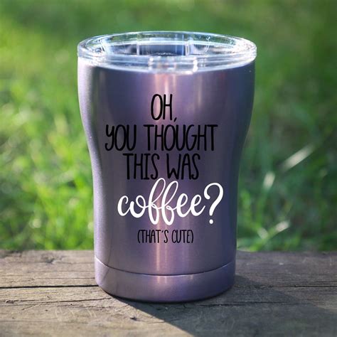 Coffee Tumbler, Funny Coffee Mugs, Tumbler Cups, Coffee Cups, Diy ...