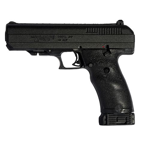 HI-POINT Pistol JHP Blued, Cal. 45, 9rds., 114.3 mm., High-Impact Polymer Frame, 3-dots, Fully ...