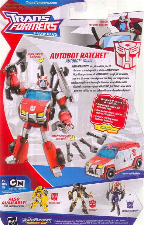 Transformers Animated Ratchet Toy | vlr.eng.br