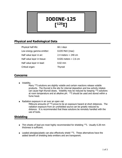 Iodine-125 [125I]