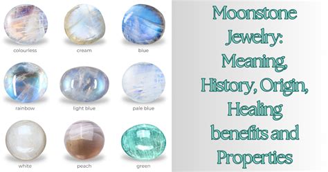 Moonstone Jewelry: Meaning, History, Origin, Healing benefits and ...