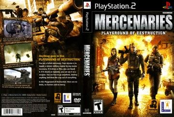 Mercenaries: Playground Of Destruction (PS2) - The Cover Project