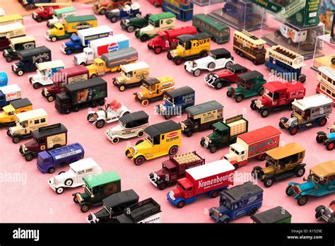 a model toy car collection Stock Photo - Alamy