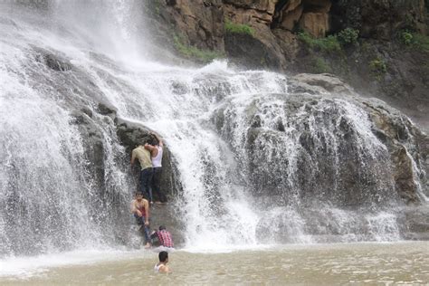 Sheetla Mata Waterfall in the city Rampuriya Bujrg