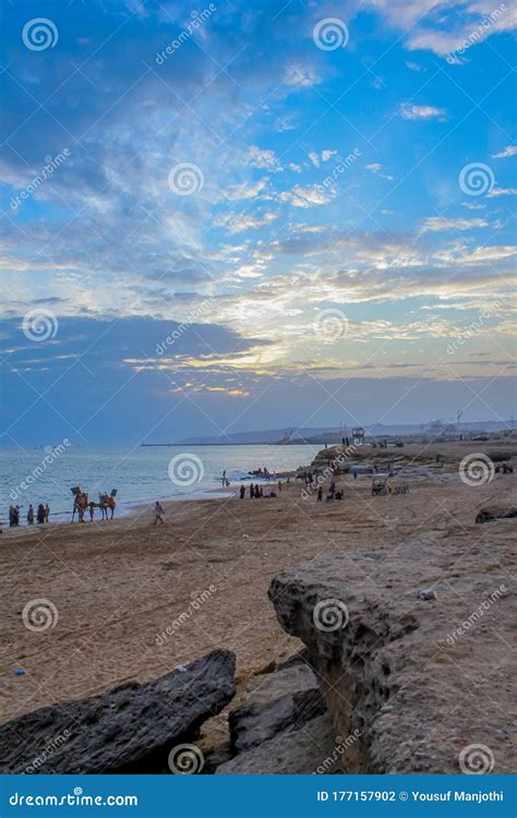 A Beautiful Sunset with Beautiful Clouds & Sunshine at Hawksbay Beach ...