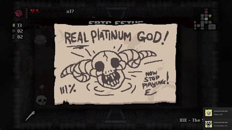 Real platinum god afterbirth save file - wavesbap