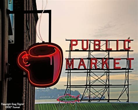 Seattle's Best Coffee at the Market, Very Fine Art Photograph Available ...