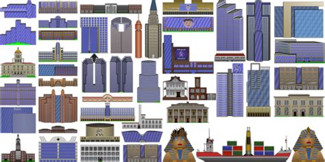 Yevgeny Blinov - Cartoon City Buildings Pack by DookingFerretGames on DeviantArt