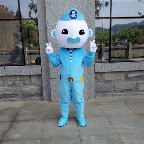 Giant Octonauts Captain Barnacles Mascot Costume