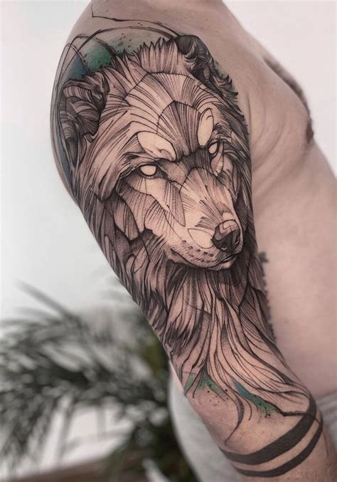 Three Wolves Tattoo