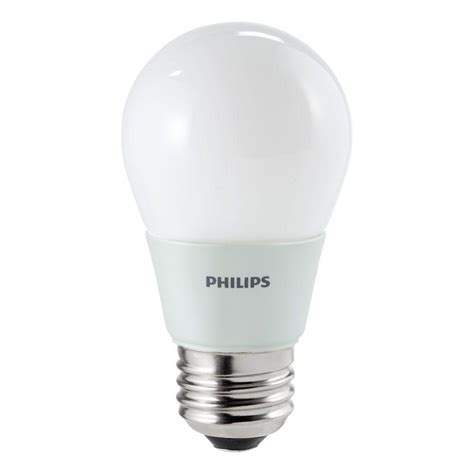 Philips 15W Equivalent Soft-White (2700K) A15 Ceiling Fan LED Light Bulb-411645 - The Home Depot