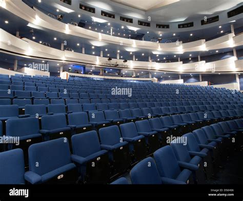 View of the auditorium at the Eden Court Theatre, Inverness Stock Photo ...