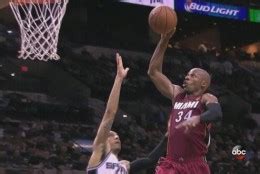 Ray Allen even surprised himself on huge dunk (Video)