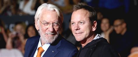 Kiefer and Donald Sutherland Also Played Father and Son in a Film ...