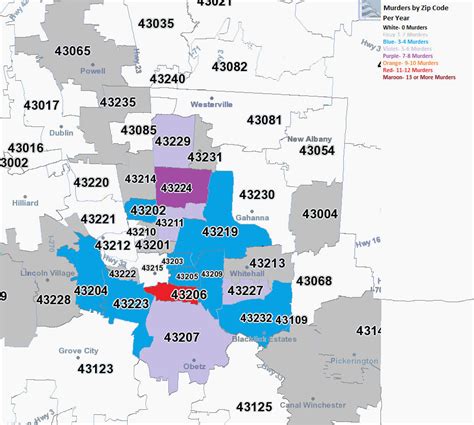 Toledo Ohio Zip Code Map - Maps For You