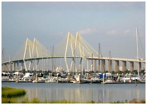 The Fred Hartman Bridge in Baytown Texas