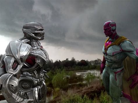 Vision vs Ultron by SSingh511 on DeviantArt