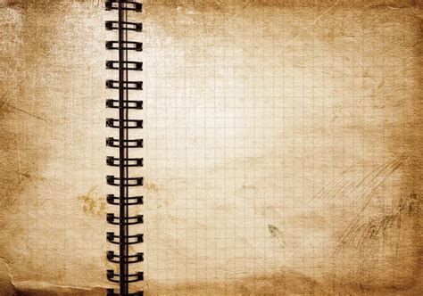 Blank old textured notebook ⬇ Stock Photo, Image by © adypetrisor #2435233