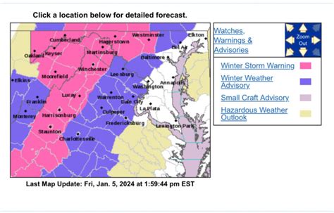 Winter Weather Advisories Expanded by National Weather Service - The MoCo Show