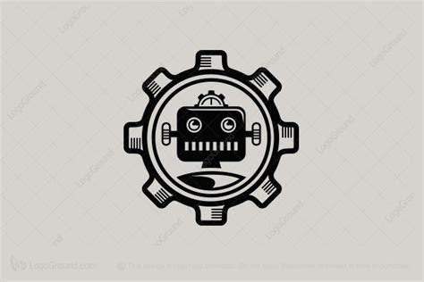 Gear Robot Logo