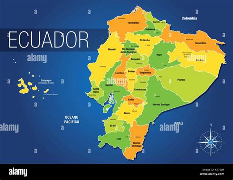 Ecuador Provinces And Capitals List And Map List Of, 60% OFF