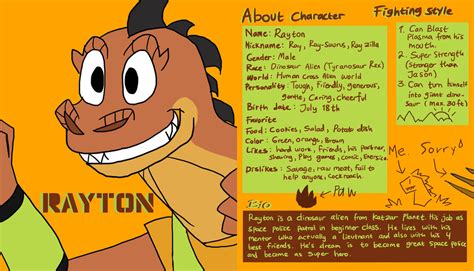 Original Character - Rayton Profile by twinscover on DeviantArt