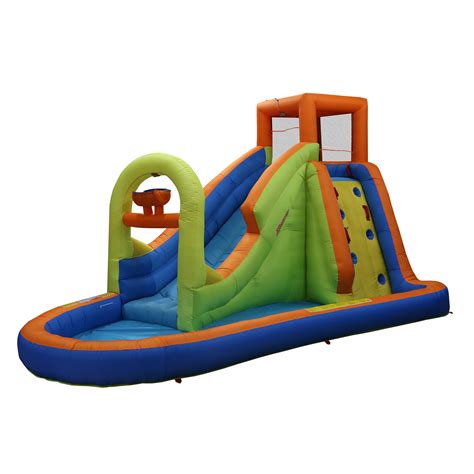 Banzai Plummet Falls Adventure Slide with Fill & Spill Water Bucket ...