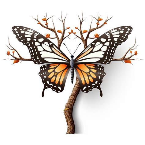 Premium AI Image | A butterfly gift a symbol of hope and new beginnings