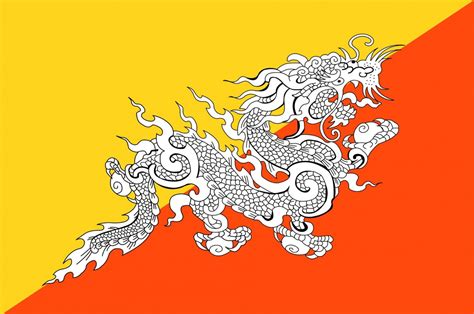 Bhutan Flag | Flag of Bhutan and its significance | Always Bhutan