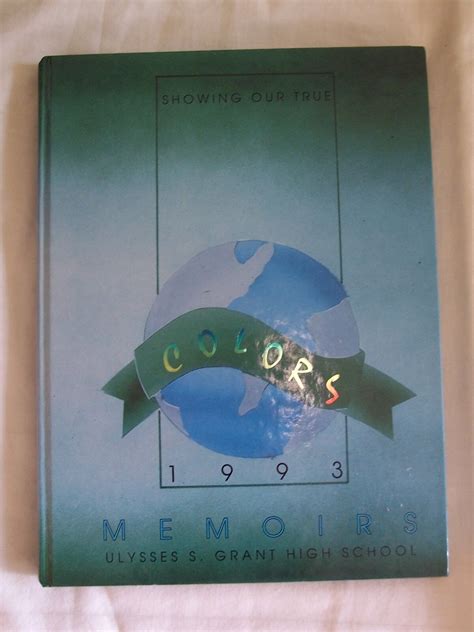 1993 ULYSSES S. GRANT HIGH SCHOOL YEARBOOK PORTLAND, OREGON MEMOIRS UNMARKED | eBay