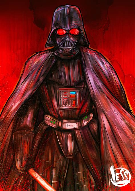 ArtStation - DARTH VADER FAN ART