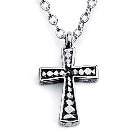 Holy Cross Christian Religious Symbol Of The Crucifixion Jesus Double Sided Charm Pendant ...