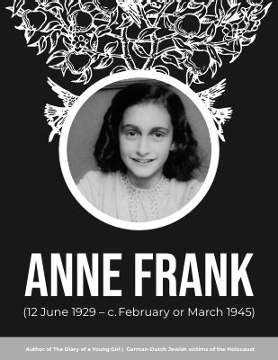 Flipbook Examples - Anne Frank Biography