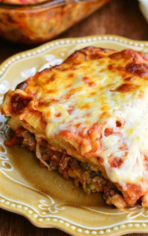 Italian Sausage Lasagna - Will Cook For Smiles