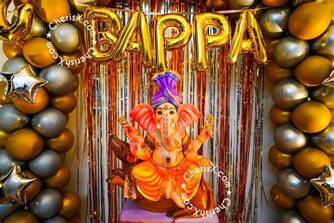 A Beautiful Ganesh Chaturthi Decoration for home in your City | Bangalore