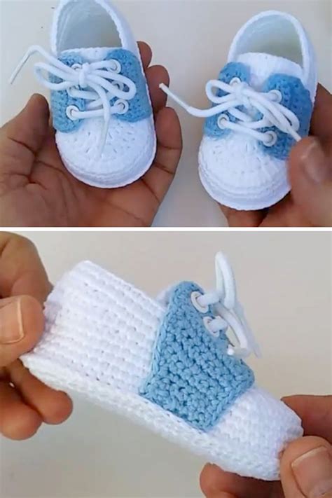 Beautiful Skills - Crochet Knitting Quilting : DIY Crochet Baby Shoes ...