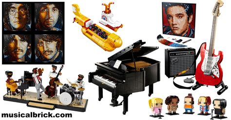 Official LEGO Music themed Sets - Musical Brick