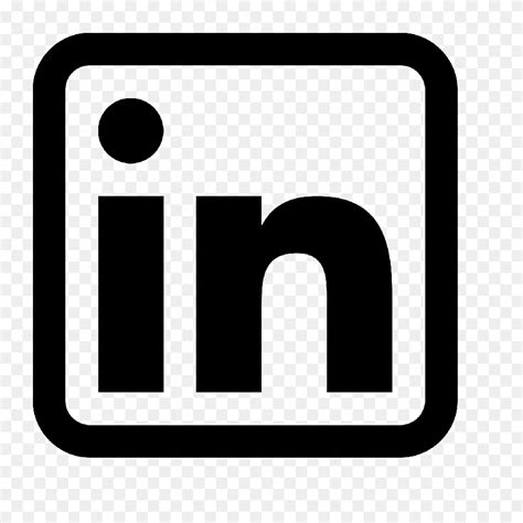 Linkedin Icon For Resume - Free Transparent PNG Clipart Images Download