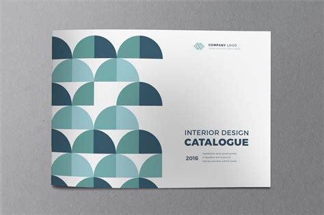 Modern Interior Design Catalogue Template | Catalog cover design ...