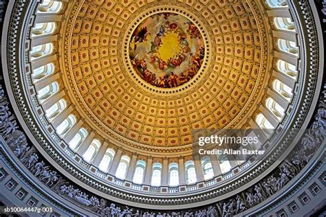 Us Capitol Building Interior Dome Photos and Premium High Res Pictures ...