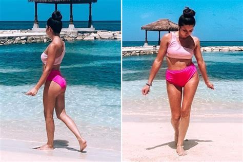 Teen Mom's Vee Rivera shows off her stunning figure in tiny tropical ...