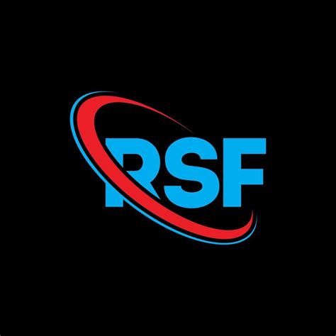 RSF logo. RSF letter. RSF letter logo design. Initials RSF logo linked ...