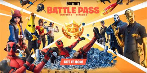 Fortnite Season 2 Battle Pass Skins